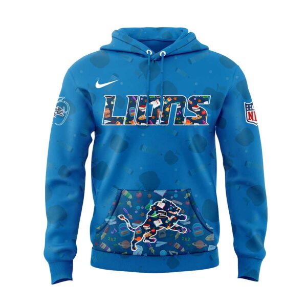 Detroit Lions TEACHER Appreciation New Hoodie