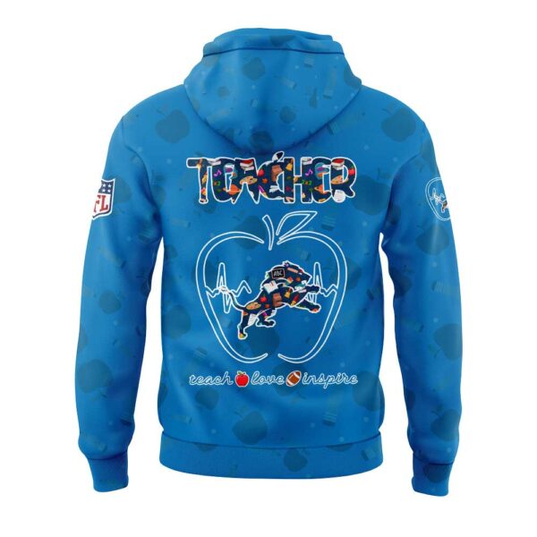 Detroit Lions TEACHER Appreciation New Hoodie