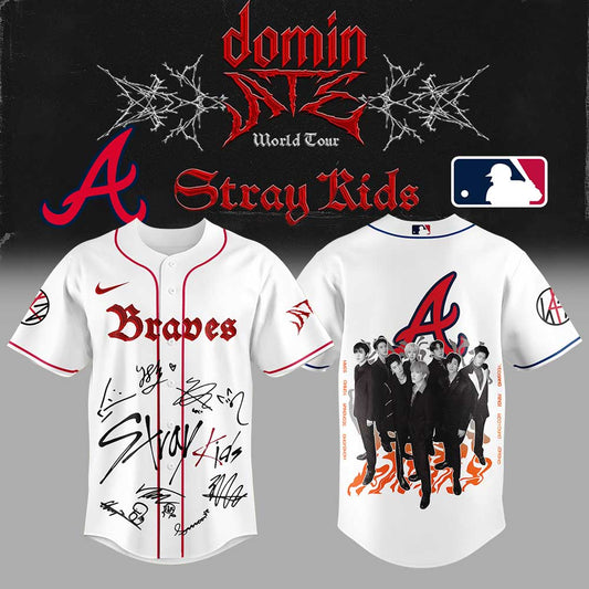 Limited Edition Atlanta Braves x ATE Show Signature Jersey