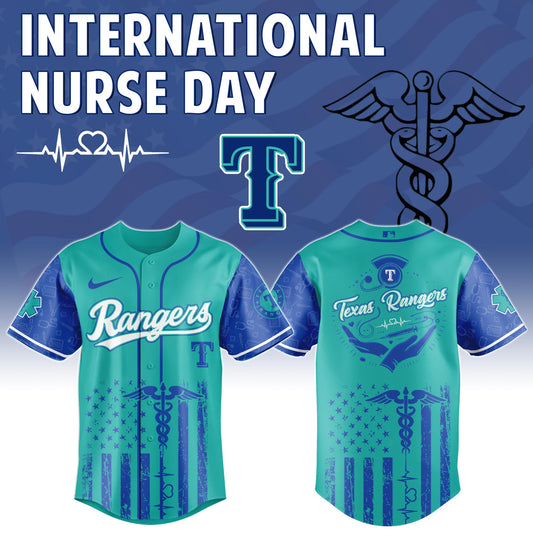 Texas Rangers MLB x International Nurse Day Edition Jersey 2025