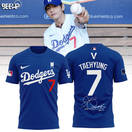 Los Angeles Dodgers x V BTS Limited Edition Shirt