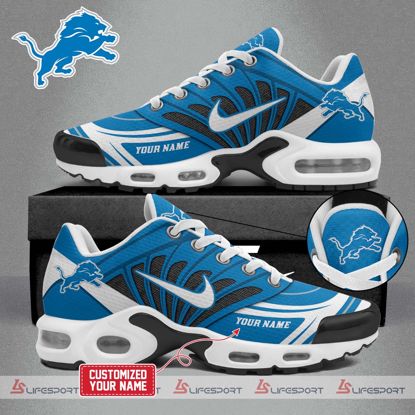 Special Edition Detroit Lions New Shoes