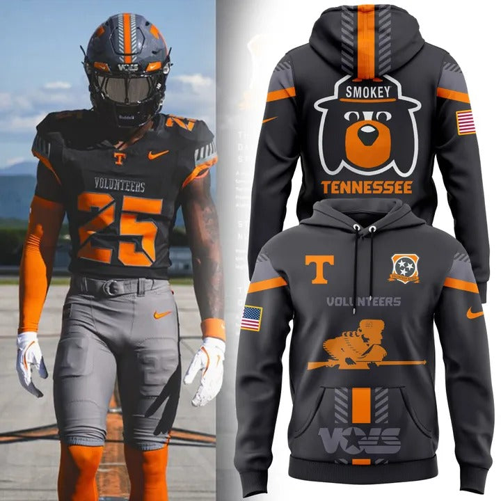 Limited Edition Smokey Grey tribute to Tennessee’s Volunteer Spirit Hoodie-AB0704252002