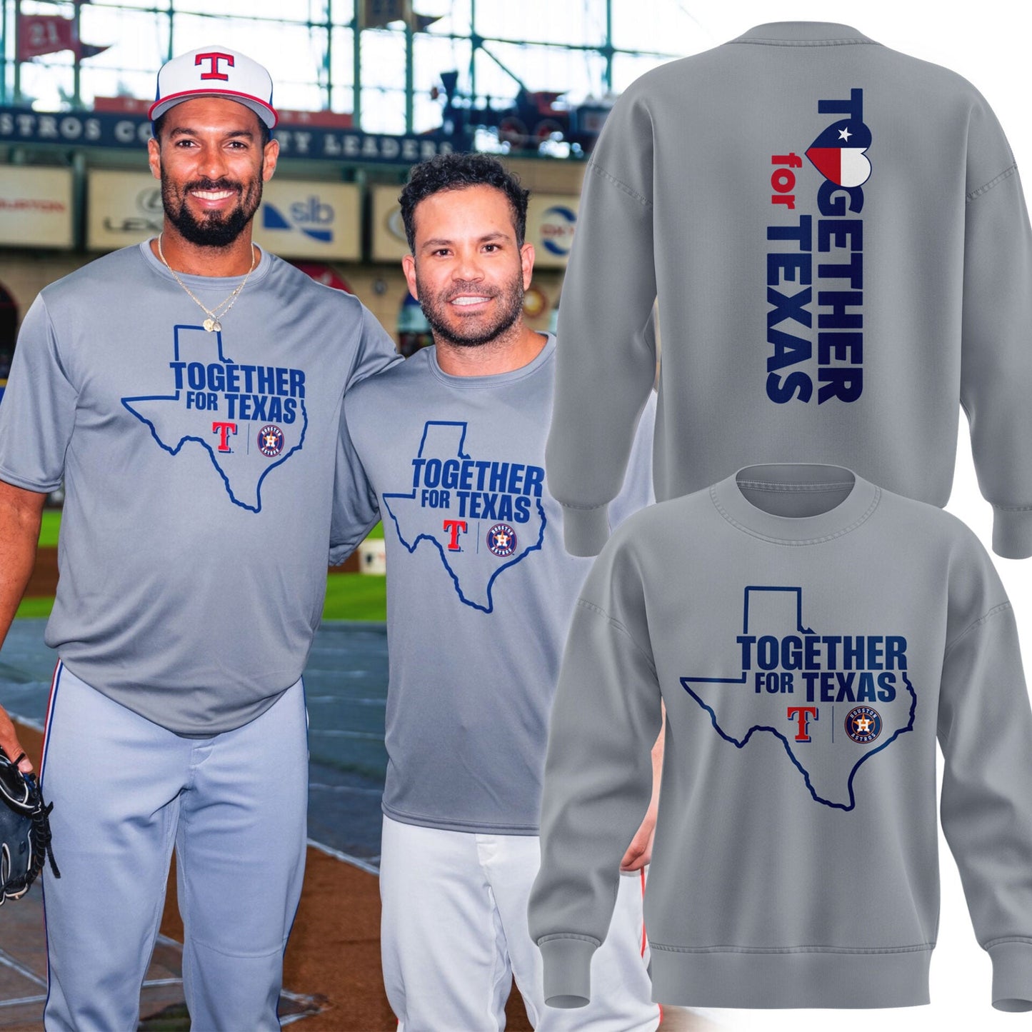Together for Texas 2025 Limited Edition Sweatshirt