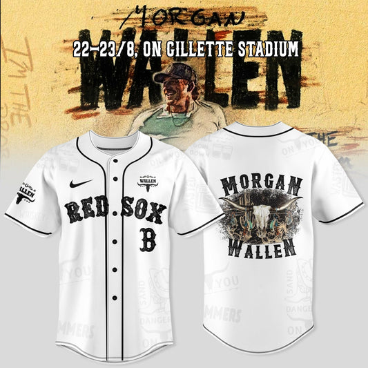 Boston Red Sox x Wallen Morgan tour Merch 2025