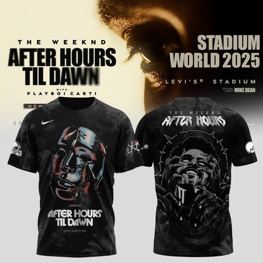 Cleveland Browns x After Hours Til Dawn 2025 – The Weeknd Shirt
