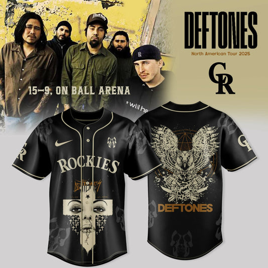 Colorado Rockies X DEFTONES NA TOUR FALL 2025