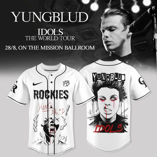 Colorado Rockies X YUNGBLUD: IDOLS THE WORLD TOUR – NA TOUR Merch