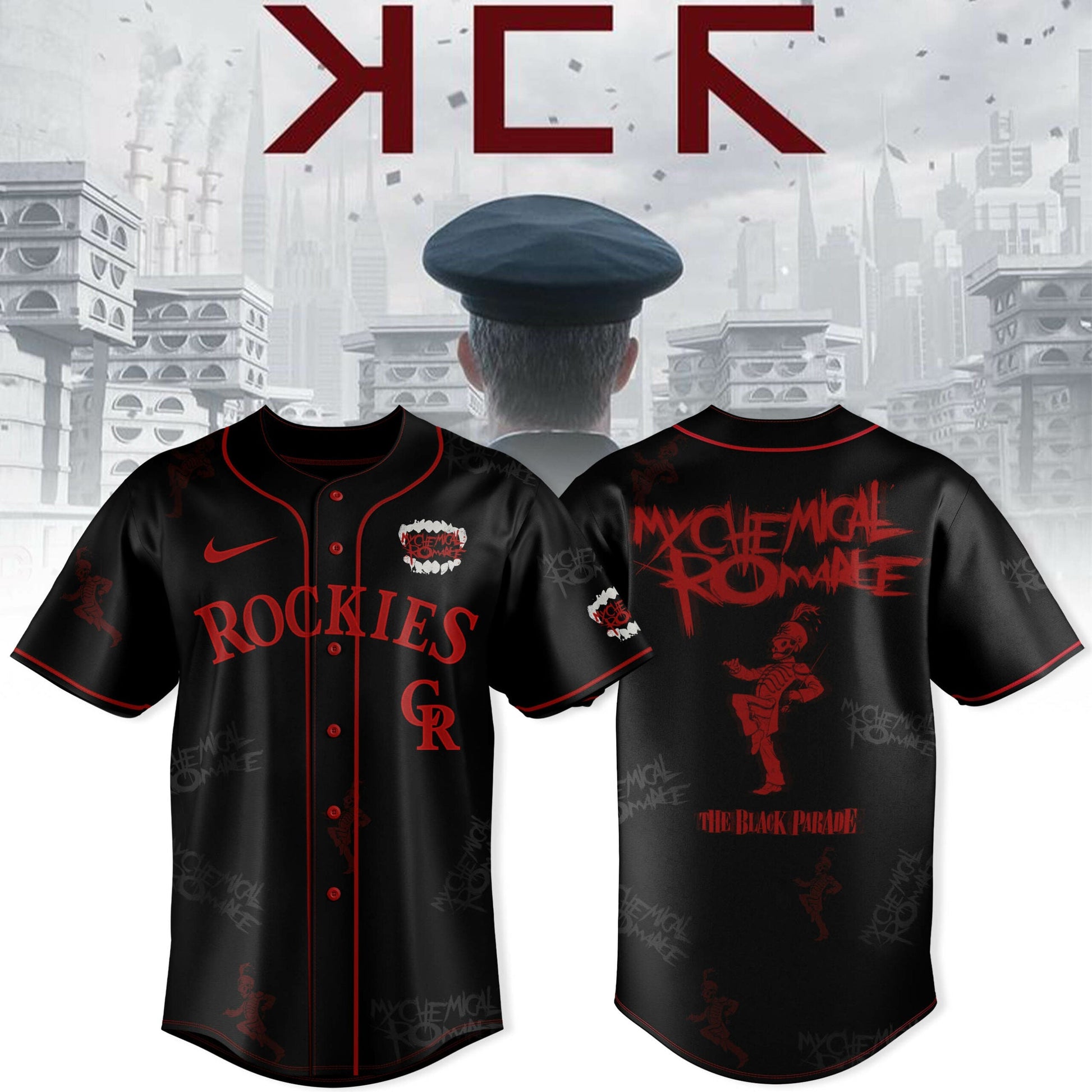 Colorado Rockies x Long Live The Black Parade – My Chemical Romance