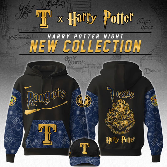 Texas Rangers MLB x Harry Potter Night Game Hoodie Editions Limited