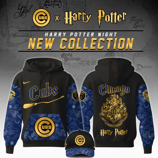 Chicago Cubs MLB x Harry Potter Night Game Hoodie Editions Limited
