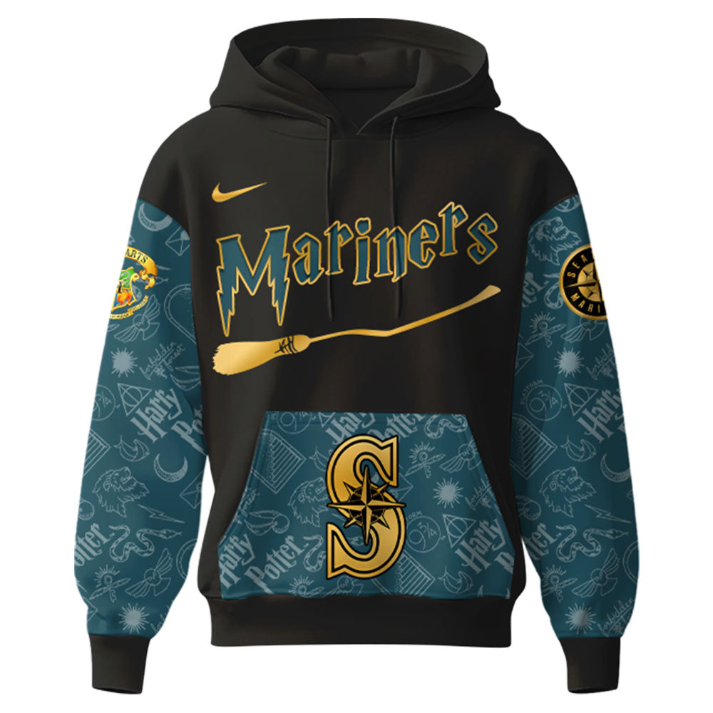 Seattle Mariners MLB x Harry Potter Night Game Hoodie Editions Limited