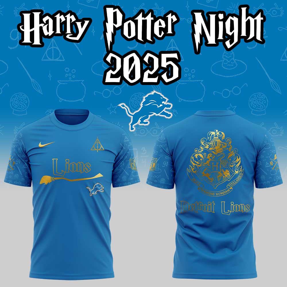D.Lions Harry Potter Hogwarts Limited Edition Gold Shirt