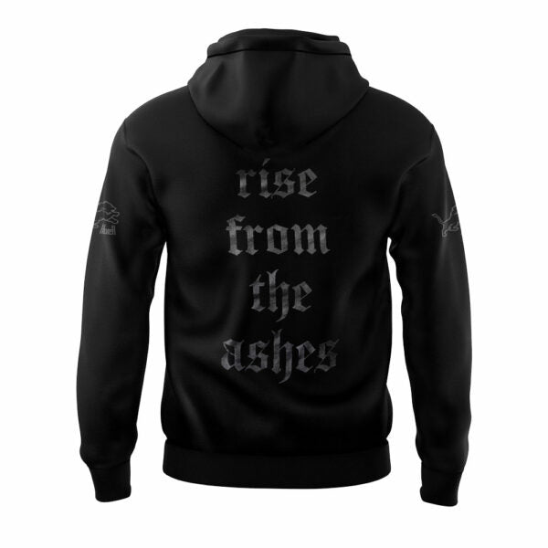 Aidan Hutchinson Black House of Hutch x Detroit Lions Resurget Cineribus Limited Edition Hoodie