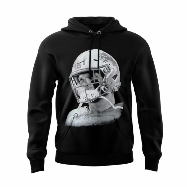 Aidan Hutchinson Charcoal House of Hutch x Detroit Lions Game Face Limited Edition Hoodie