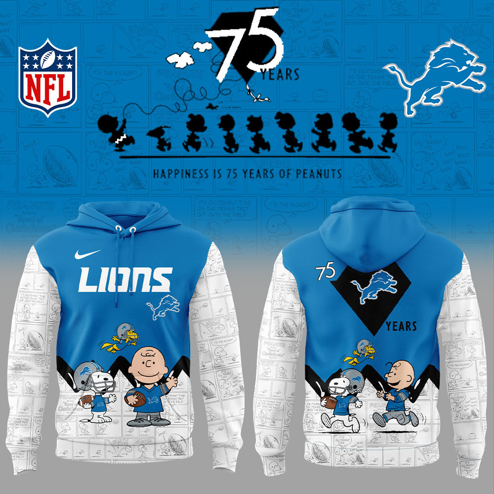 Limited Edition D.Lions 75th of Peanuts Hoodie