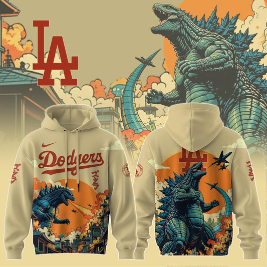 Los Angeles Dodgers Special Godzilla Limited Edition Hoodie