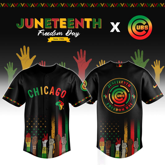 _Chicago Cubs MLB x Juneteenth Jersey Editions Limited 2025 V1
