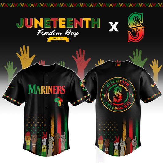 _Seattle Mariners MLB x Juneteenth Jersey Editions Limited 2025 V1