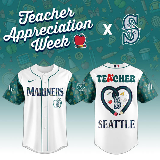Seattle Mariners MLB X Teacher Appreciation Week Edition Jersey 2025
