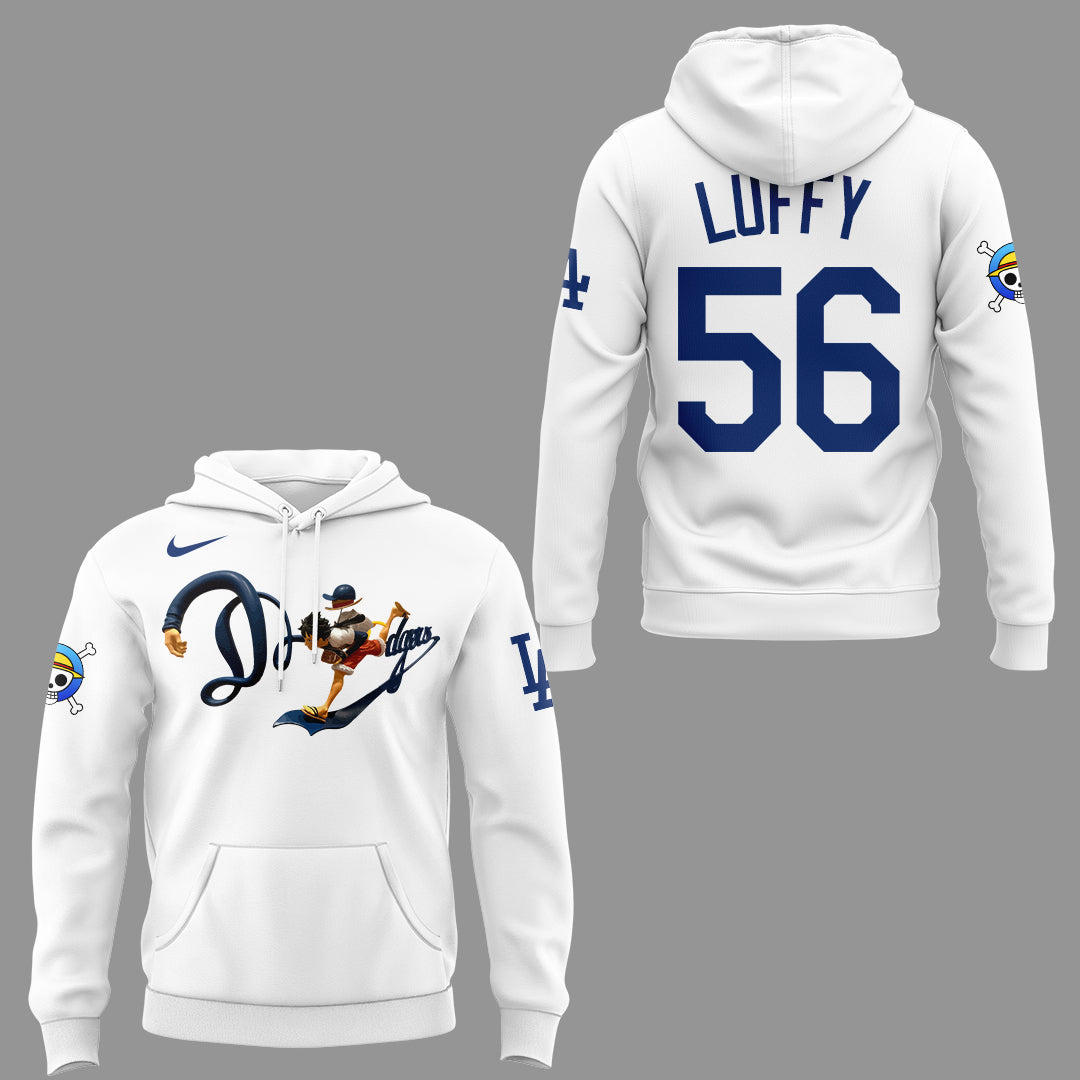 Limited Edition ONE PIECE X DODGERS Hoodie-KC07052505