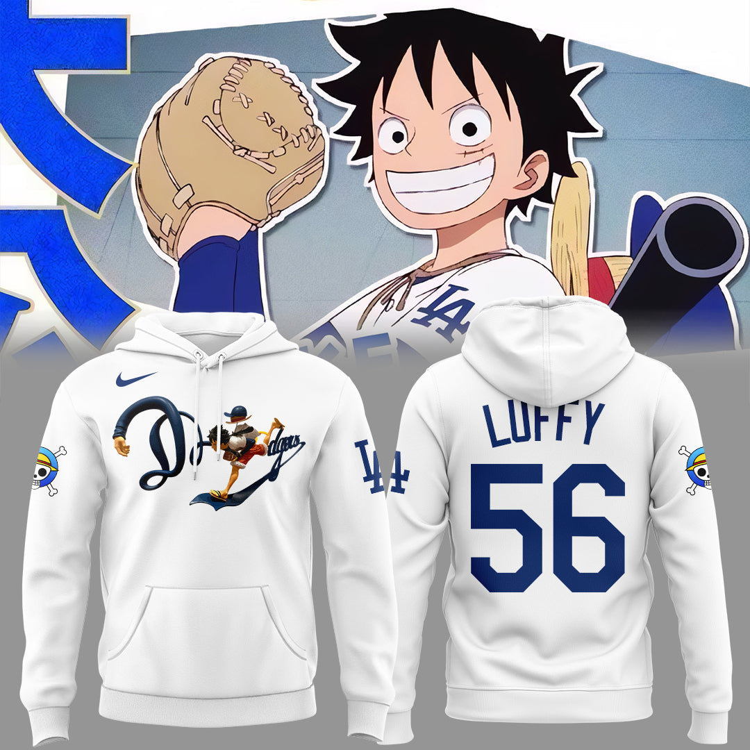 Limited Edition ONE PIECE X DODGERS Hoodie-KC07052505