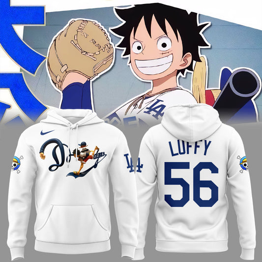 Limited Edition ONE PIECE X DODGERS Hoodie-KC07052505