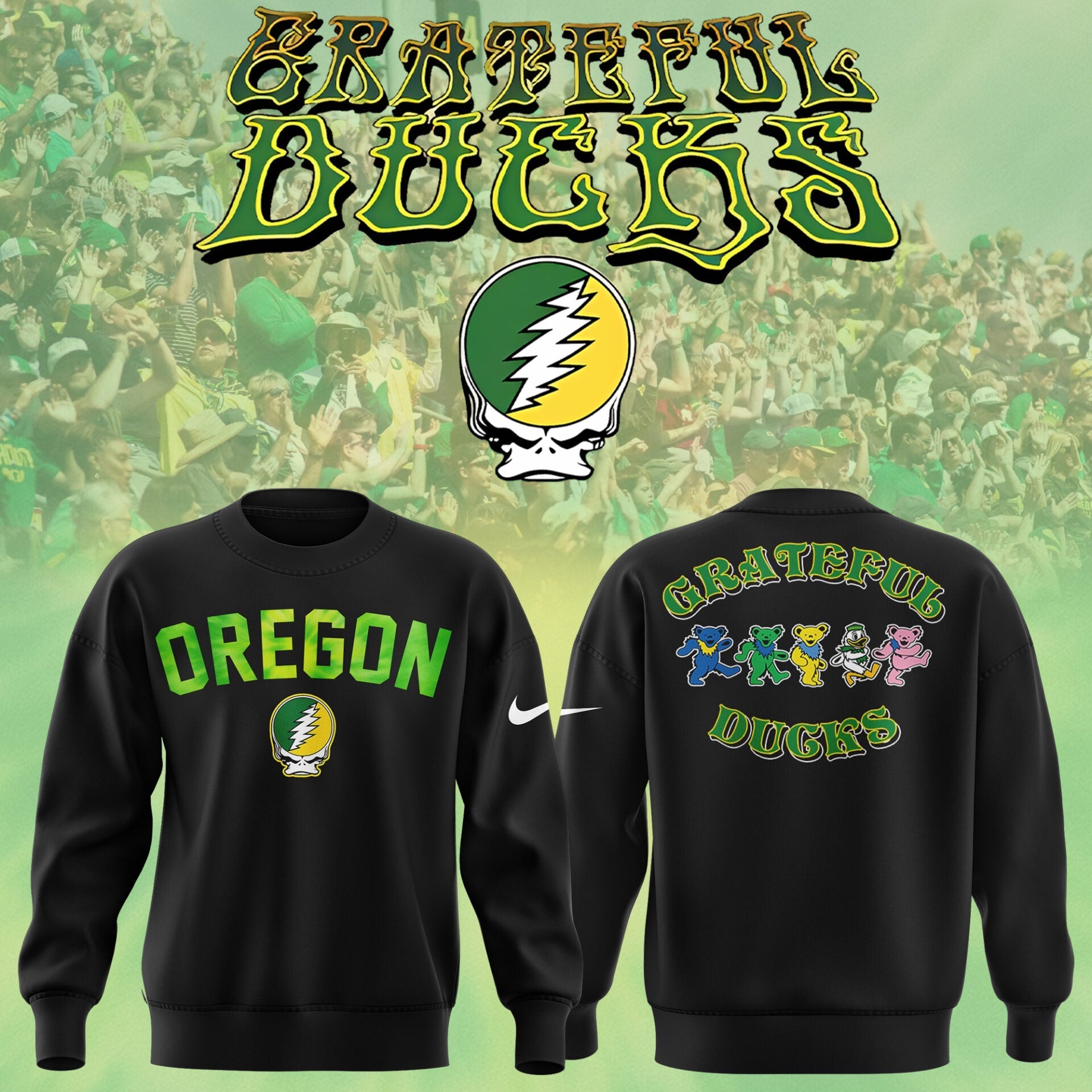 Special 2025 “Grateful Ducks” Sweatshirt