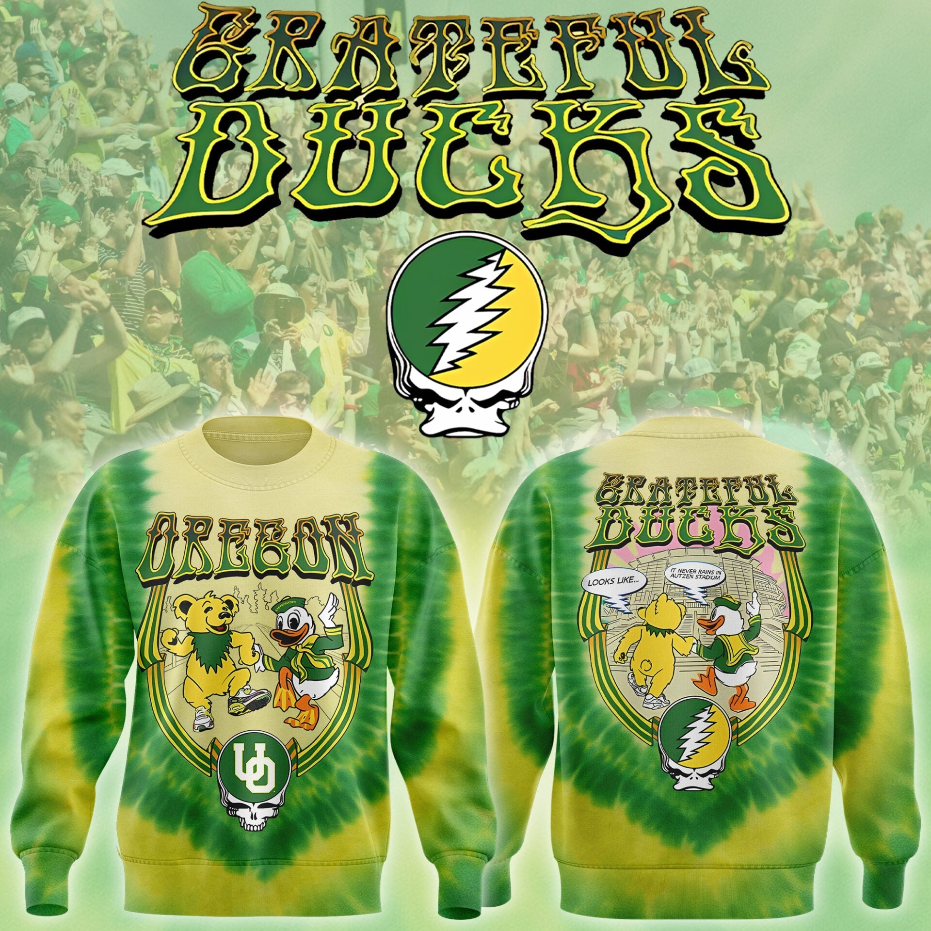 Special 2025 “Grateful Ducks” Sweatshirt
