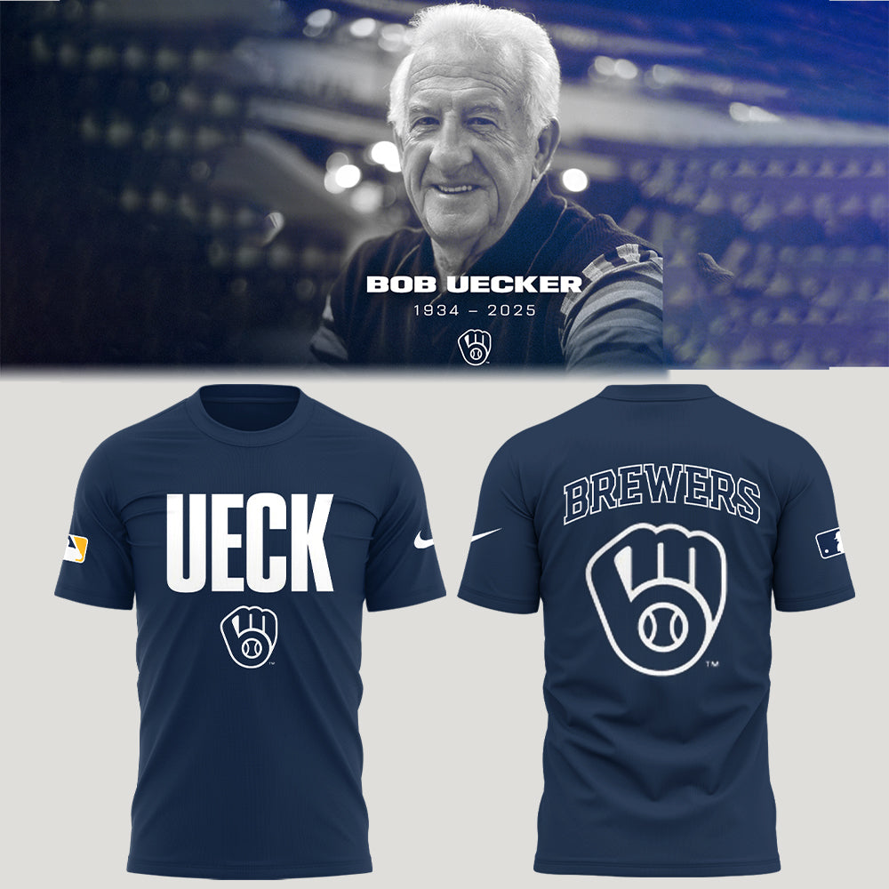 Honoring The Legend, Brewers Baseball Hall of Famer Bob Uecker TShirt