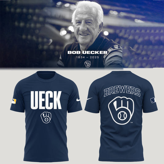 Honoring The Legend, Brewers Baseball Hall of Famer Bob Uecker TShirt