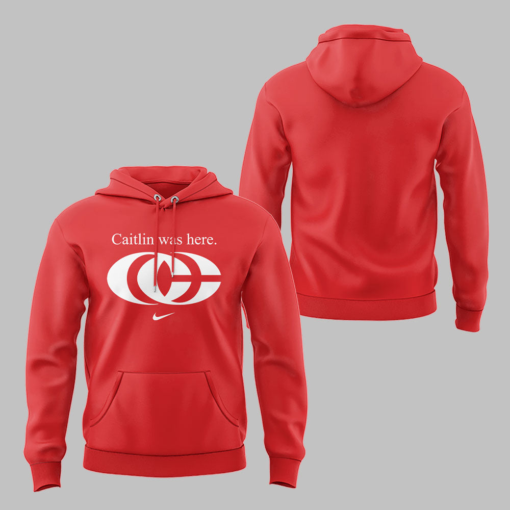 Limited Edition Caitlin Clark Logo Hoodie-LL250827010