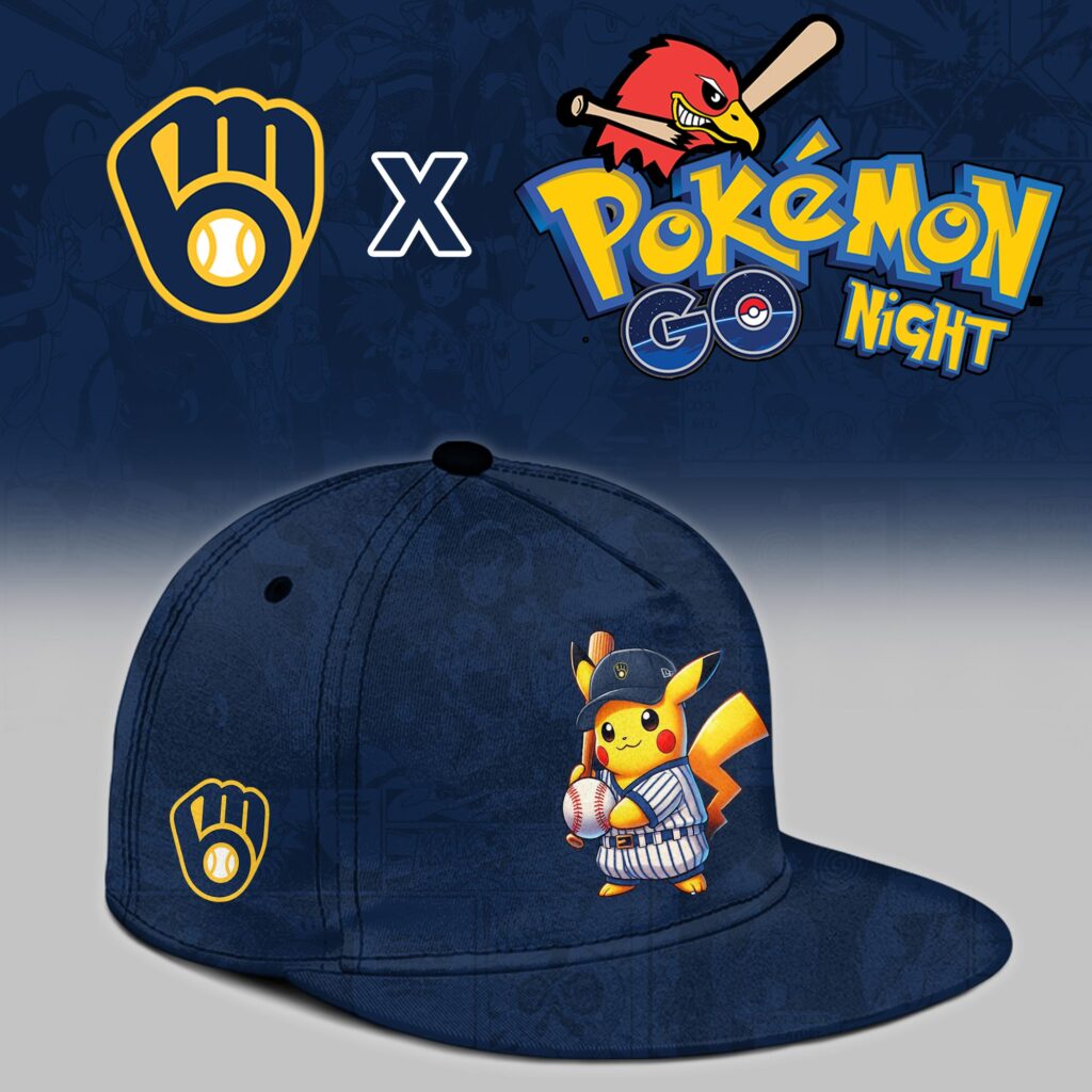 Milwaukee Brewers 2025 Pokémon GO Night Limited Jersey