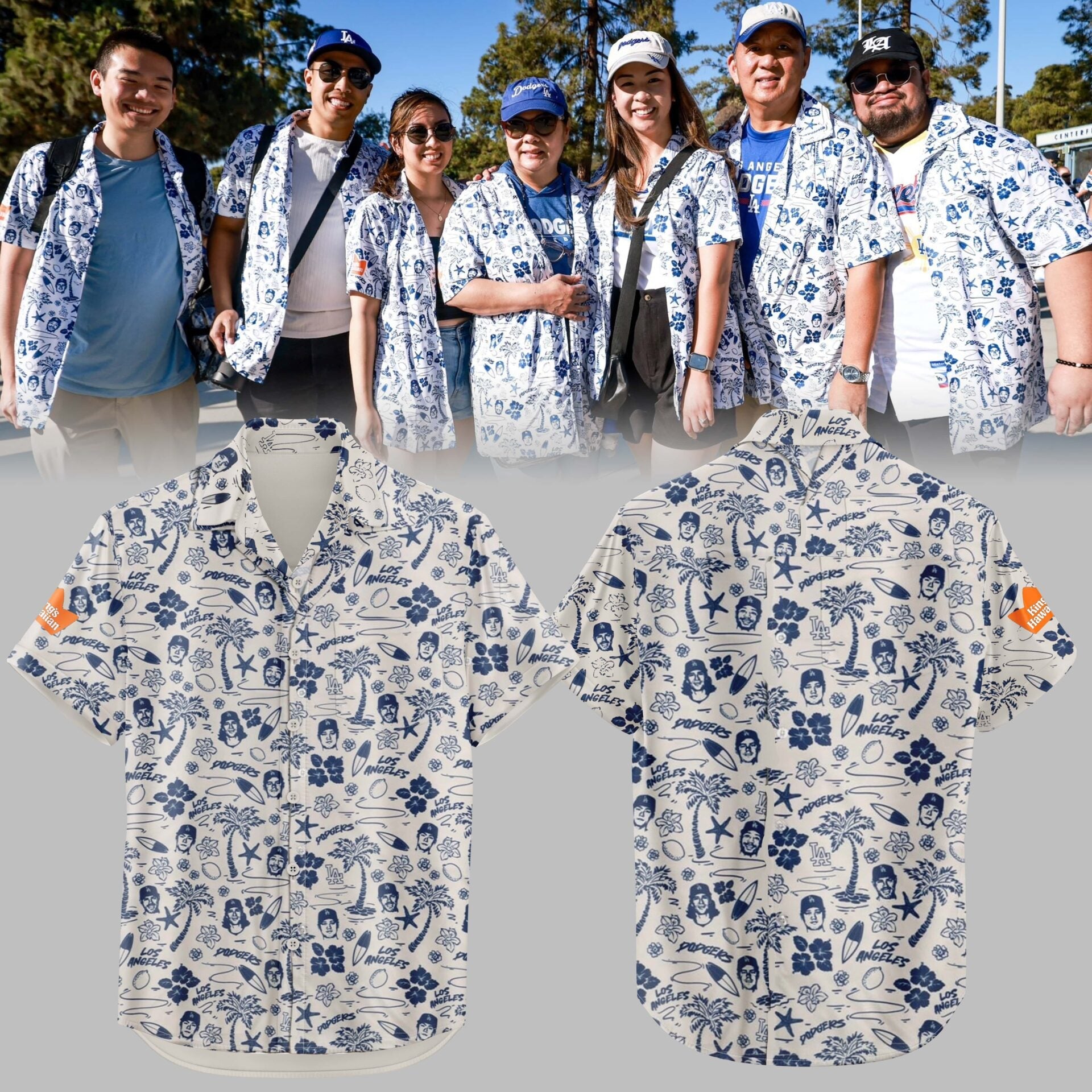Limited Edition Dodgers Hawaiian Shirt Night-ND02072521