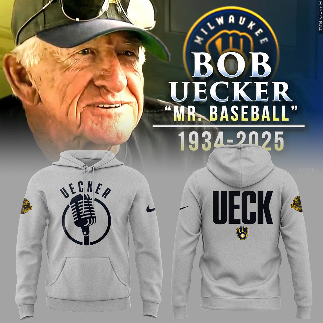 Remembering Bob Uecker “Mr. Baseball” Hoodie