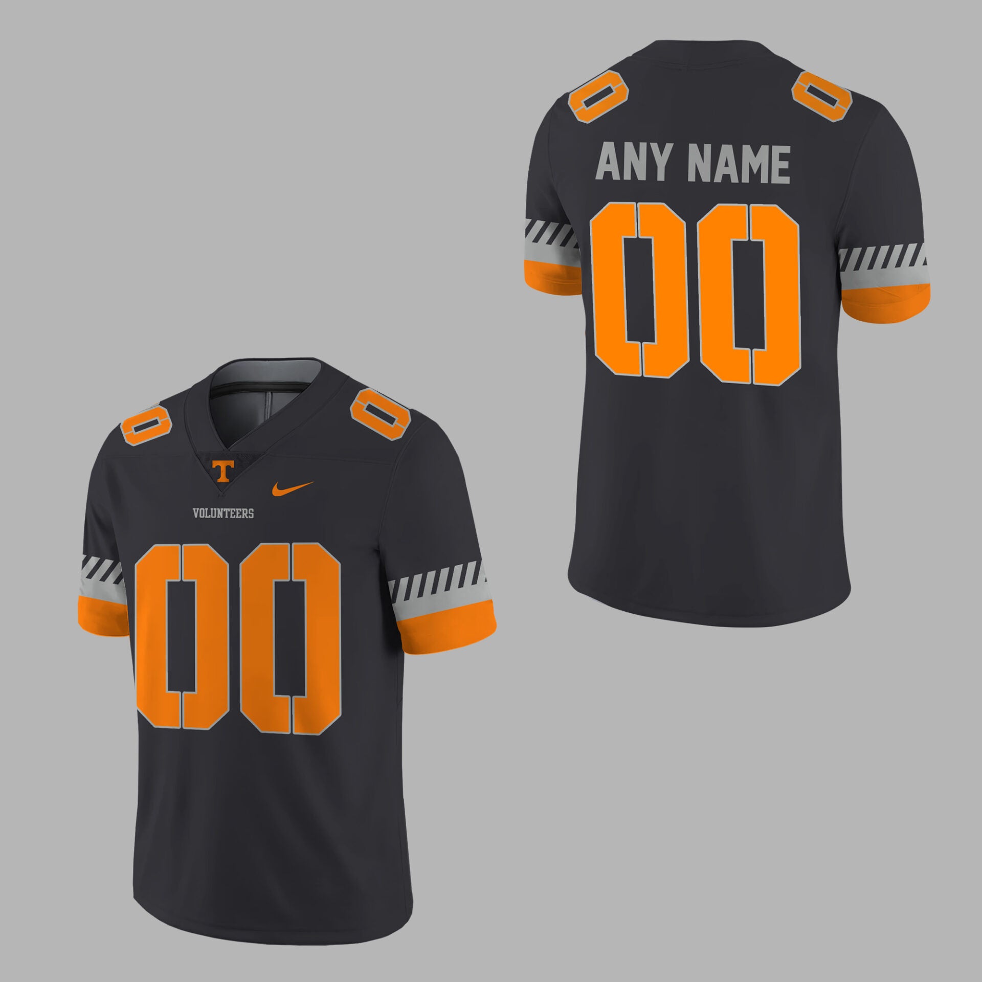 Limited Edition Smokey Grey tribute to Tennessee’s Volunteer Spirit Custom Name And Number Jersey-ND04072501