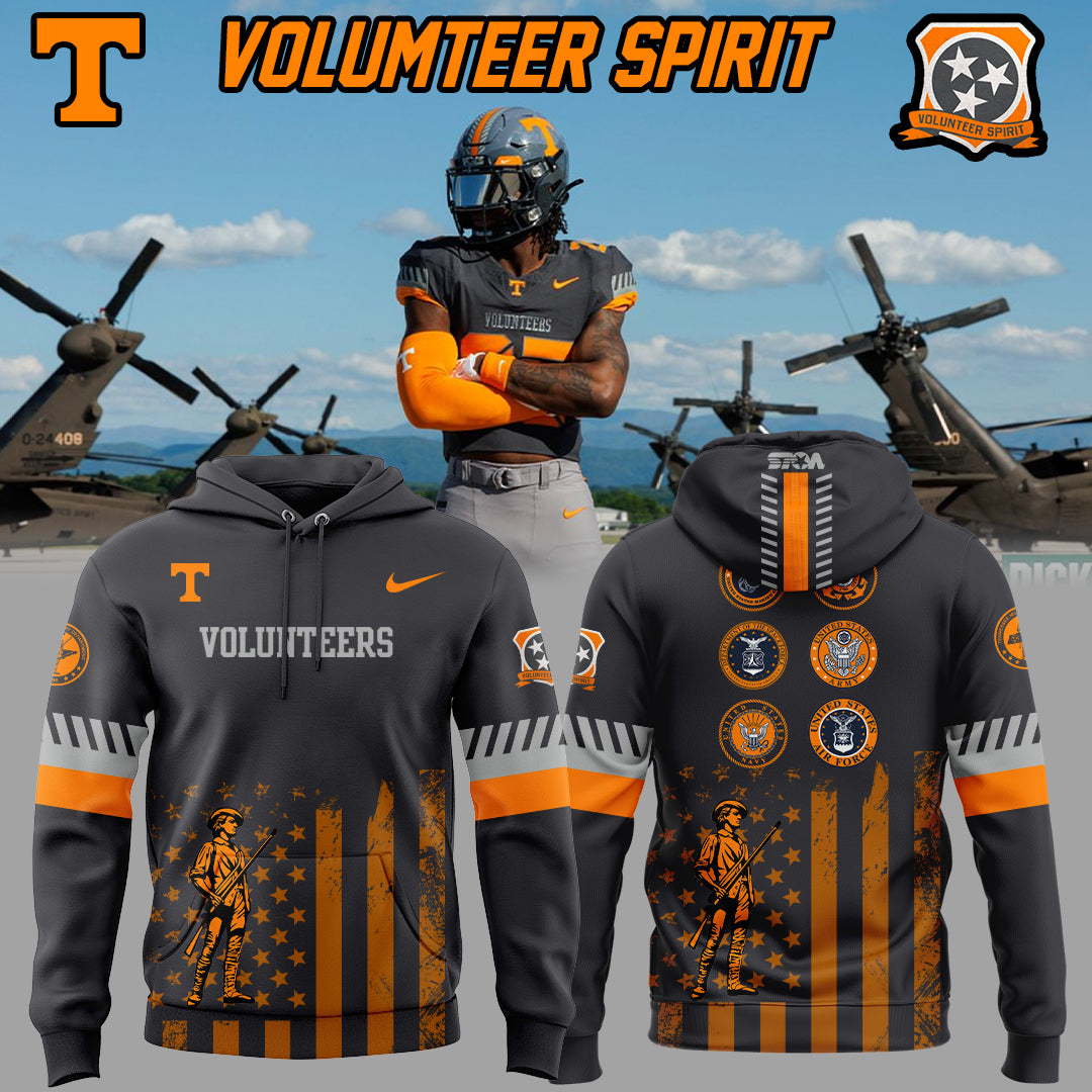 Limited Edition Smokey Grey tribute to Tennessee’s Volunteer Spirit Hoodie-ND040725010