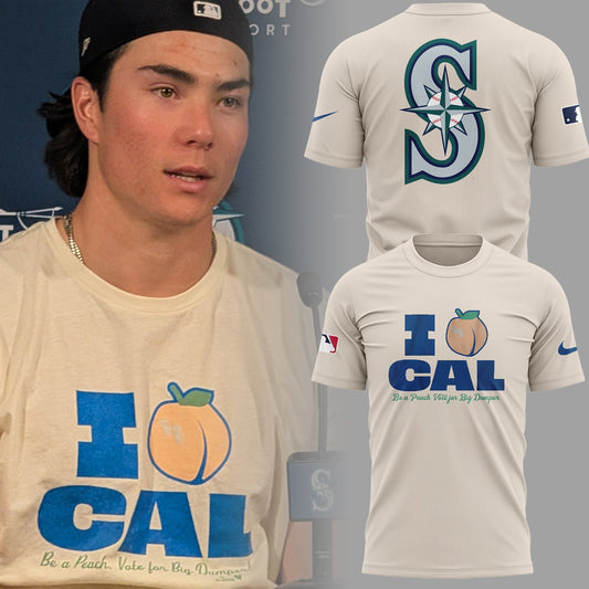 Seattle Mariners Cal Raleigh T-Shirt