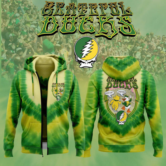 Special Edition “Grateful Ducks” 2025 Zip Hoodie
