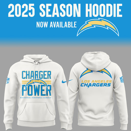 Limited Edition Chargers 2025 Season Hoodie
