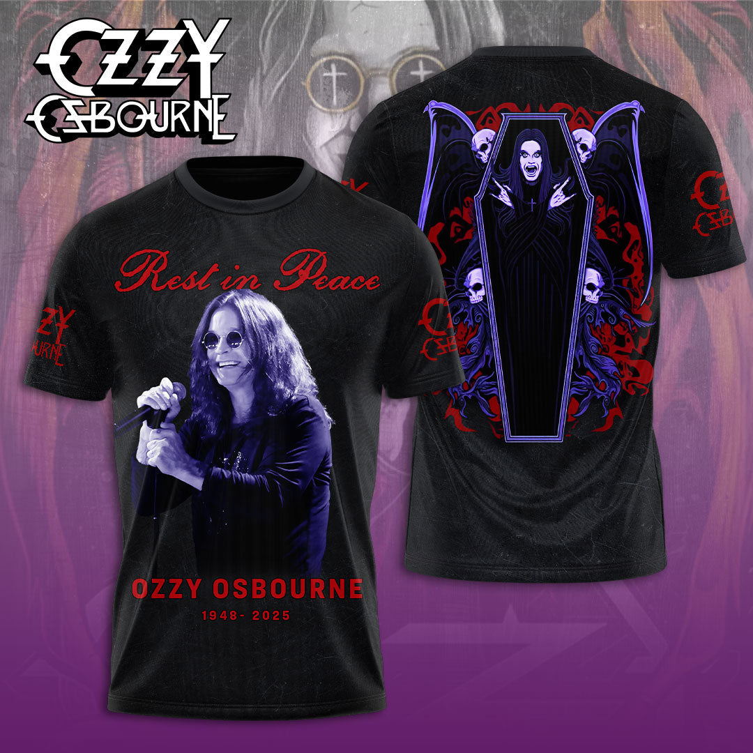 R.I.P Ozzy Osbourne Thank You For The Memories Shirt