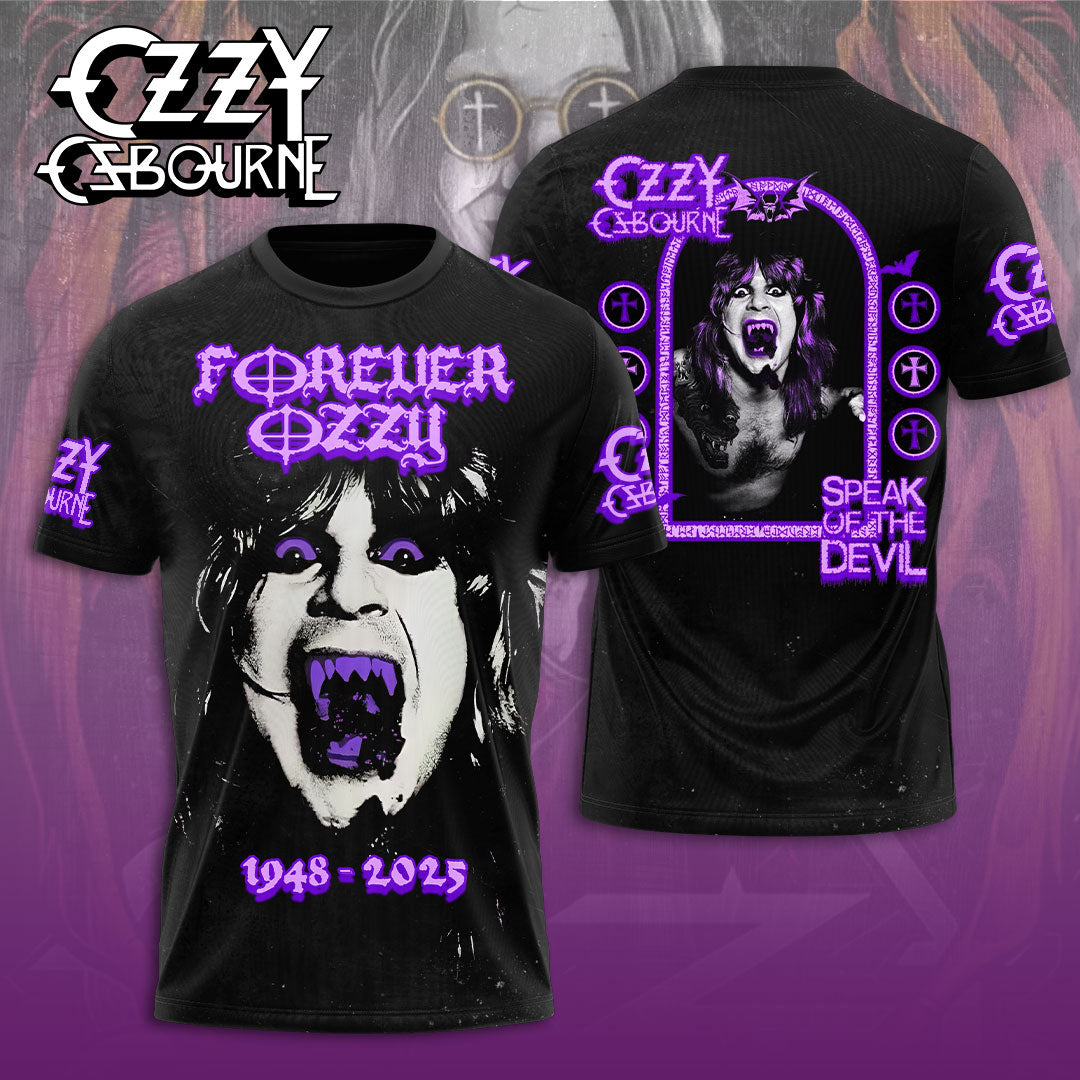 R.I.P Ozzy Osbourne Thank You For The Memories Shirt