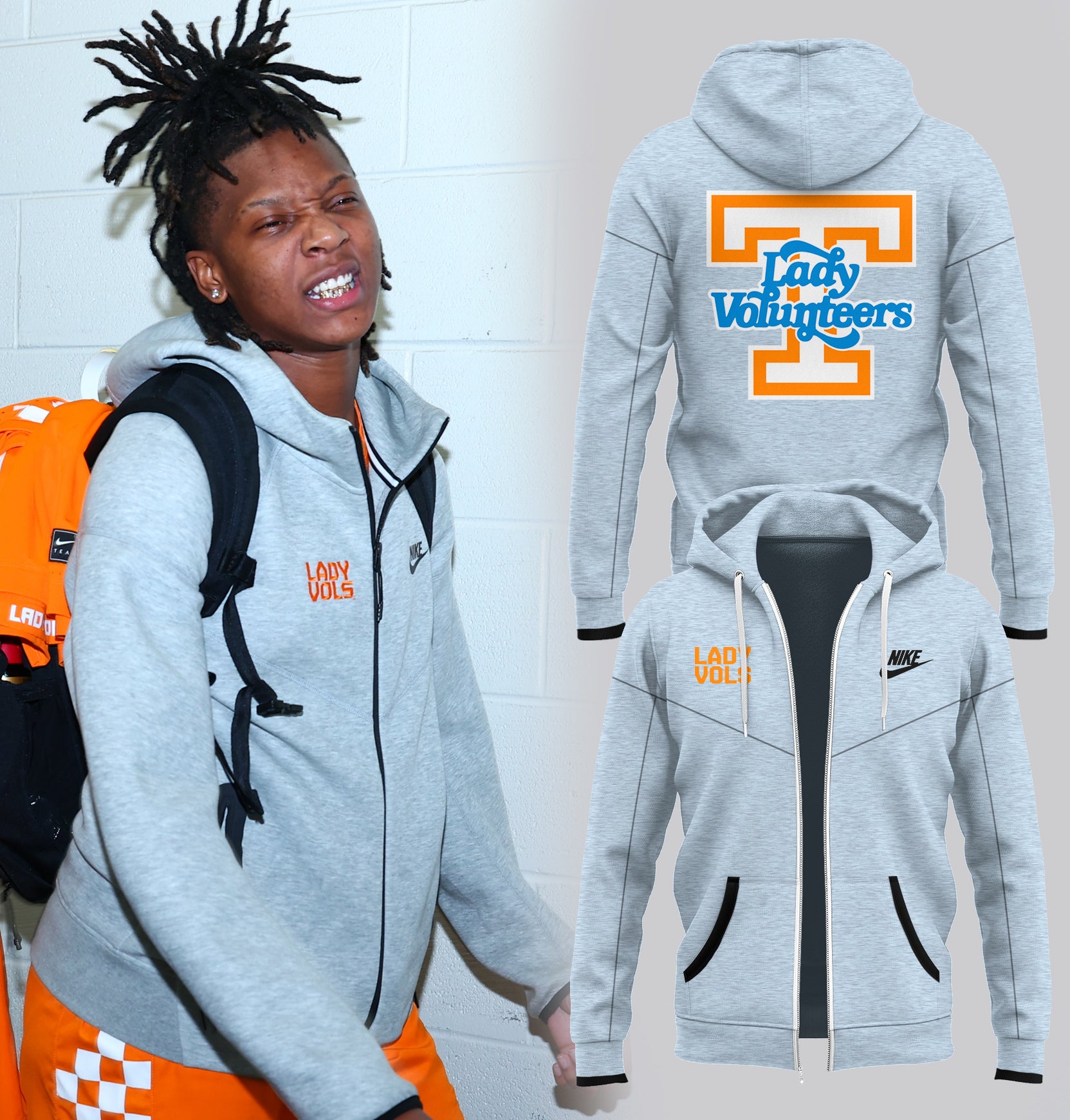 2025 Limited Edition Lady Vols Basketball ZIPHoodie-PA03252520
