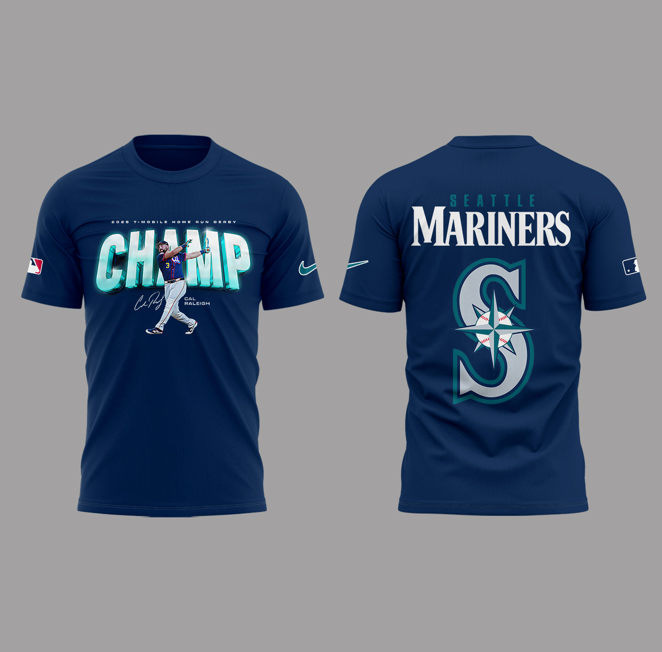 Seattle Mariners Cal Raleigh Champ T-Shirt
