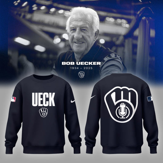 Honoring The Legend, Brewers Baseball Hall of Famer Bob Uecker Sweatshirt