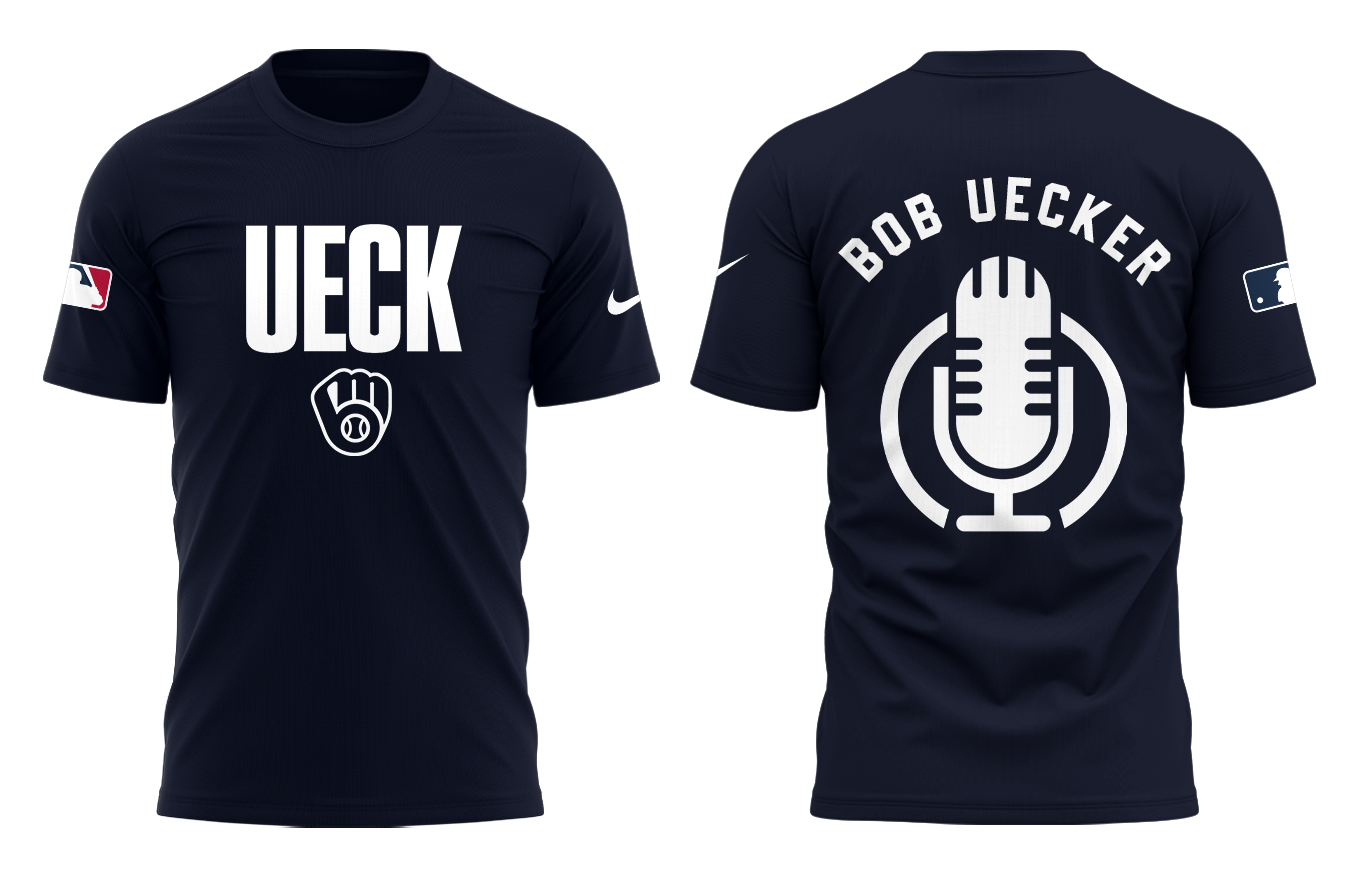 Honoring The Legend, Brewers Baseball Hall of Famer Bob Uecker TShirt