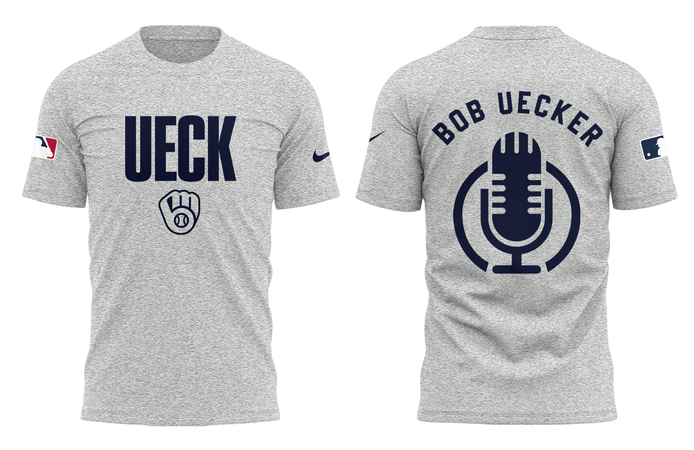 Honoring The Legend, Brewers Baseball Hall of Famer Bob Uecker TShirt