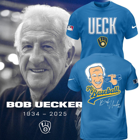Honoring The Legend, Brewers Baseball Hall of Famer Bob Uecker TShirt