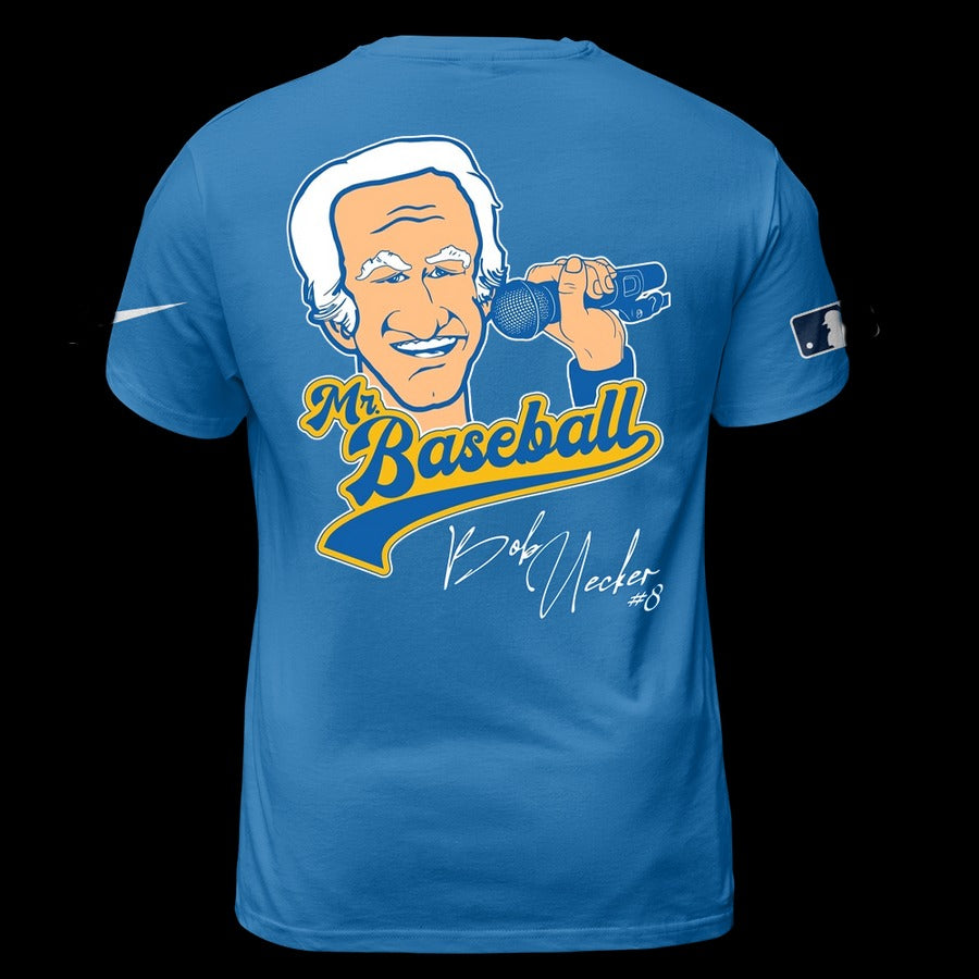 Honoring The Legend, Brewers Baseball Hall of Famer Bob Uecker TShirt