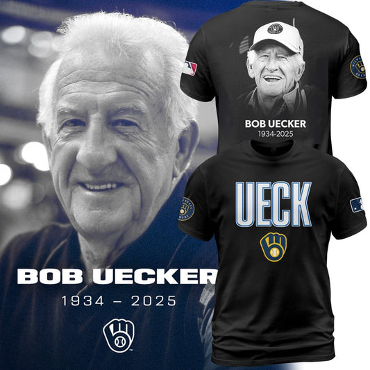 Honoring The Legend, Brewers Baseball Hall of Famer Bob Uecker TShirt